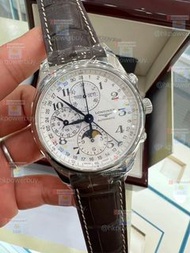 longines 浪琴 八針 月相 自動 機械 腕錶 手錶 禮物