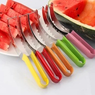 Stainless Steel Watermelon Cutting Handy Tool Fruit Divider Cutting Slicing Knife Digging Multi-Func