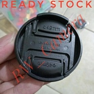 CR LeCap Tutup Lensa Canon 49Mm Grade Untuk Lensa Eosm Efm 15-45 Stm