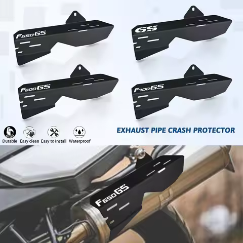 Motorcycles Exhaust Pipe Protector Heat Shield Cover Guard Anti-scalding Part For BMW F650GS F700GS 