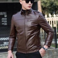 Super genuine leather jacket-genuine Garut sheep leather jacket-men's genuine leather jacket-genuine