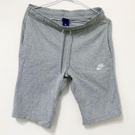 NIKE 休閒 棉褲 SPORTWEAR SHORTS STANDARD FIT LOGO 慢跑 籃球 運動 短褲 灰色 男版 S號 804419-063 PNT-M TP0_2311 TP0_23