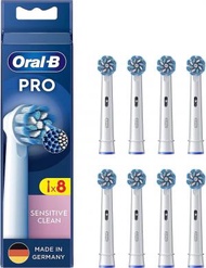 Oral-B - (8支裝)EB60 PRO 敏感 溫和清潔電動牙刷頭-平行進口貨