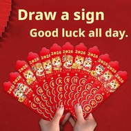 2026 New Year Red Envelope Year Of The Horse Lottery Envelope Twelve Lots Year Red Envelope New D1a9