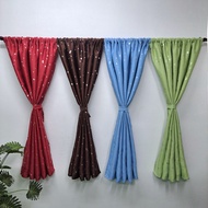 UV Wire Curtain With Sparkling Star Print
