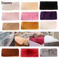 Fonowx Shaggy Rug Mat Sheepskin Area Rug / Carpet Runner / Faux  Carpet 60x90cm