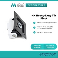 Ergotron HX Heavy-Duty Tilt Pivot [Add-on for the HX monitor arm] (98-540-216)