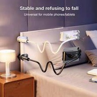 70cm/100cm/120cm 360° Rotating Mobile Phone & Tablet Holder, Spiral Base Slouchy Bracket Phone Holde