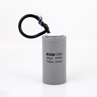 CD60 Motor Start Run Capacitor CD60 300UF 275v 250VAC Starting capacitor 300UF 50*100