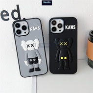 Iphone 14 Pro Max/xs/xr plus Synthetic 3D Stereo TPU+PC Silicone Phone Case