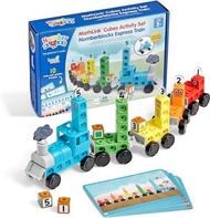 😸全新現貨😸hand2mind - (聖誕派對兒童禮品禮物) Numberblocks Cubes 火車套裝 兒童必備 孩子必備 學前玩具 學習神器 積木遊戲 數學教材玩具 (平行進口)