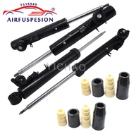 1 Set Front Rear Suspension Shock Absorber + Buffer+ Dust Boot For Audi Q5 ADS Gas Pressure 2009-201