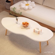 Simple Coffee Table Small Table Style Bedroom Wholesale Modern Minimalist Rental House Cream Small A