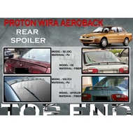 PROTON WIRA AEROBACK SPOILER BODYKIT ROOF TOP SPOILER GLASS SPOILER REAR SPOILER FOR WIRA AEROBACK