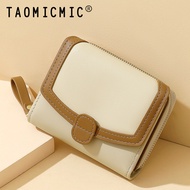 Taomicmic New Style Fashion Mini Wallet Ladies PU Short Student Coin Purse