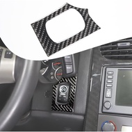 Lcojicep Car Interior Panel Trim Sticker Compatible with Corvette C6 Z06 ZR1 2005-2013 Real Carbon F