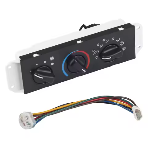 55037473AB 1 Set HVAC Air conditioner heater control panel and blower motor switch for Jeep Wrangler