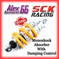 SCK RACING Monoshock Absorber with Damping Control SCK Sports Shoxs YAMAHA Y15ZR LC135 HONDA RS150