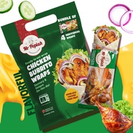 [Mr Popiah] Chicken Burrito Wrap Bundle of 4 (600g)