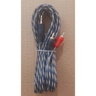 Signal Cable 2 RCA + 1 TRst. Length 3 Meters