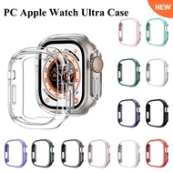 Hollow PC Case For IWatch 8 Ultra 49mm 45mm 41mm Hard Bumper Iwatch Ultra Screen Protector Case Protective Cover for Iwatch 8 Pro 49mm
