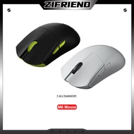 M6 Mouse Wireless Mouse Bluetooth PAW 3395 Rechargeable Mecha Mouse Type-c Chargeable for Gaming