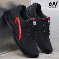 Sepatu Sneakers Pria Kasual Sport COD Sepatu Warna Hitam