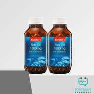 Kordel's Fish Oil 1500mg plus Vitamin D3 120sX2