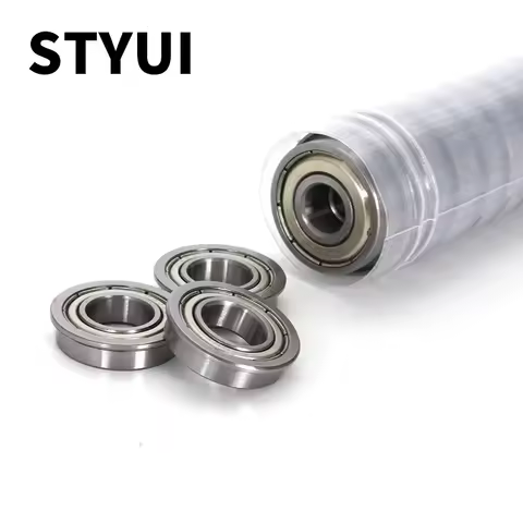 2-5pcs Ball bearings with flange F603 F604 F605 F606 F607 F608 F609 F623 F624 F625 F626 F627 F628 F6