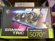 (全新原價出)Msi RTX5070ti gaming trio oc 魔龍卡