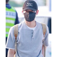 KOREA [ 8SECONDS ] cotton 3-line type ball cap / ENHYPEN sunoo pick 100% authentic