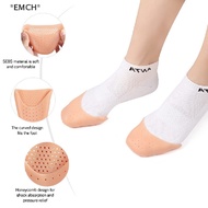 GA4 [[EMCH]] 1 Pair Toe Protector Silicone Gel Pointe Toe Cap Cover Toes Soft Pads Protectors [Hot S