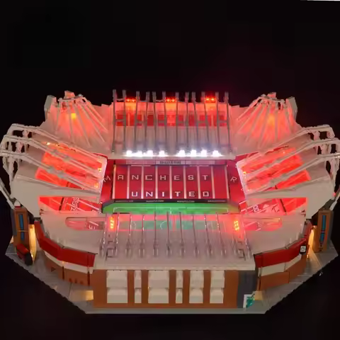 LED Lighting Set Suitable for LEGO Old Trafford Manchester Unite 10272 Lighting Gift (Excluding Buil
