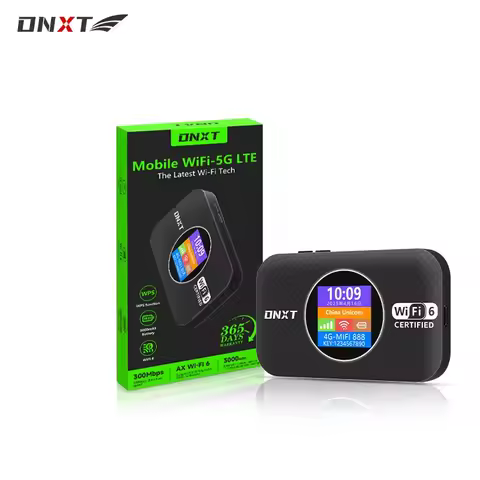 DNXT MF967 Wifi 6 Mifis Hotspot 4G LTE Router With Sim Card Slot 4G Wireless Mini Pocket Router 4G S