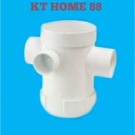 UPVC Floor Gully Trap (For White pipe / Paip Putih )