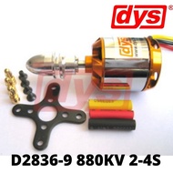 DYS D2836-9 880KV Brushless Motor