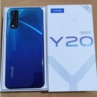 Vivo Y20 2021 4GB/64GB SECOND FULLSET ORIGINAL ISTIMEWA 29J4N24 acces