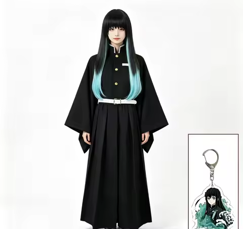 Aime Tokitou Muichirou Cosplay Costume Cosplay Kisatsutai Uniform Wig Halloween Costume for Woman Ne