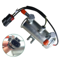 24V Electric Fuel Pump for ZAX240 EX240 EX330-3 4HK1 6HK1，24 Volts Fuel Pump Hitachi，Electric Fuel P