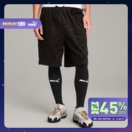 PUMA PRIME/SELECT - กางเกงขาสั้น PUMA x ARIES ARISE Towelling  สีดำ - 63161701