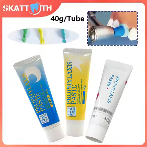 40g Dental Prophy Paste Fine/Regular Grit Prophylaxis Paste Ortho Implant Tooth Polishing Paste Dent