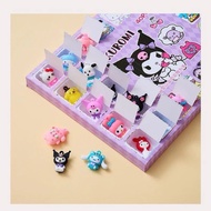 Surprise gift Box 40 Piece Kuromi and Losto Bear secretly given with keychain, Blind Box keychain co