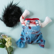Halloween Pet Clothes Dress Up Dog Funny Funny Costume Cat Funny Transformation Costume Costume/7.1