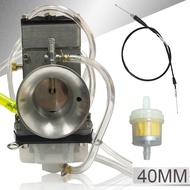 คาร์บูเรเตอร์กำลังไอพ่นแบบปรับความเร็วได้สำหรับ YZ250F KX250F RMZ250 CRF250R Enduro 28 30 32 34 36 3