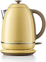 Buydeem K640E Cordless Kettle, Mellow Yellow