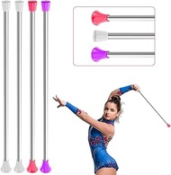 4 Pieces Twirling Batons Unisex Kids' Gymnastics Twirling Baton Dance Baton for Talent Shows, Artist