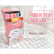 Bộ 20 màu Bút Fiber Pen Pastel Thiên Long Colokit / Calligraphy Bullet Journal - Hidari