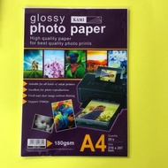 Kami glossy photo paper A4 180gsm