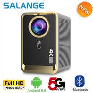 Salange F6 MINI Projector Android Full HD 1080P Home Theater Cinema Projectors LED portable 4K Video Beamer WIFI Mobile