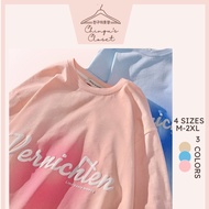 [KOREAN] [CC] Women Gradient Oversized T Shirt Oversized Shirt Woman Oversized Shirt T Shirt Oversiz
